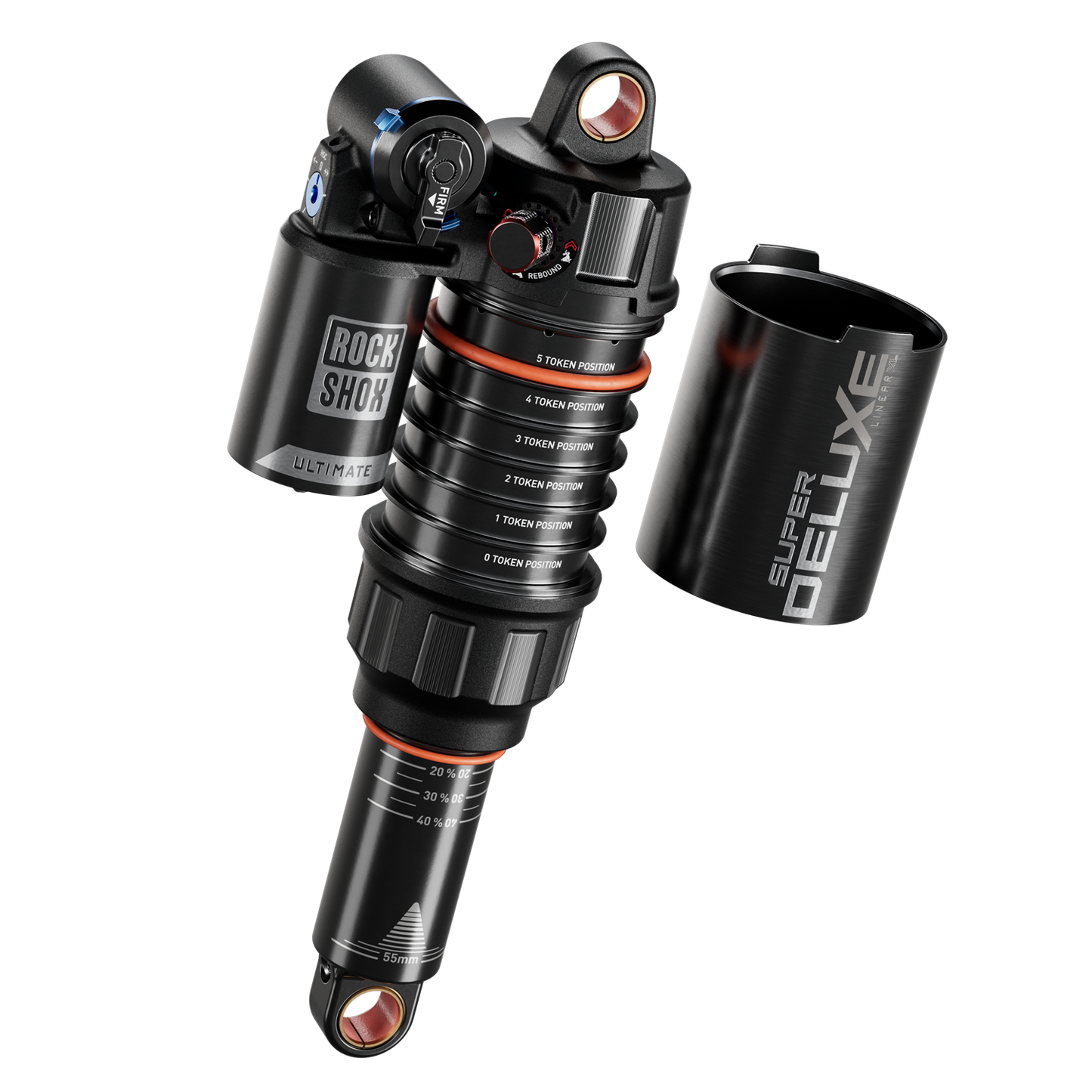 Amortisseur ROCKSHOX SUPER DELUXE ULTIMATE RC2T LINEAR XL D1 pour Specialized Stumpjumper 15