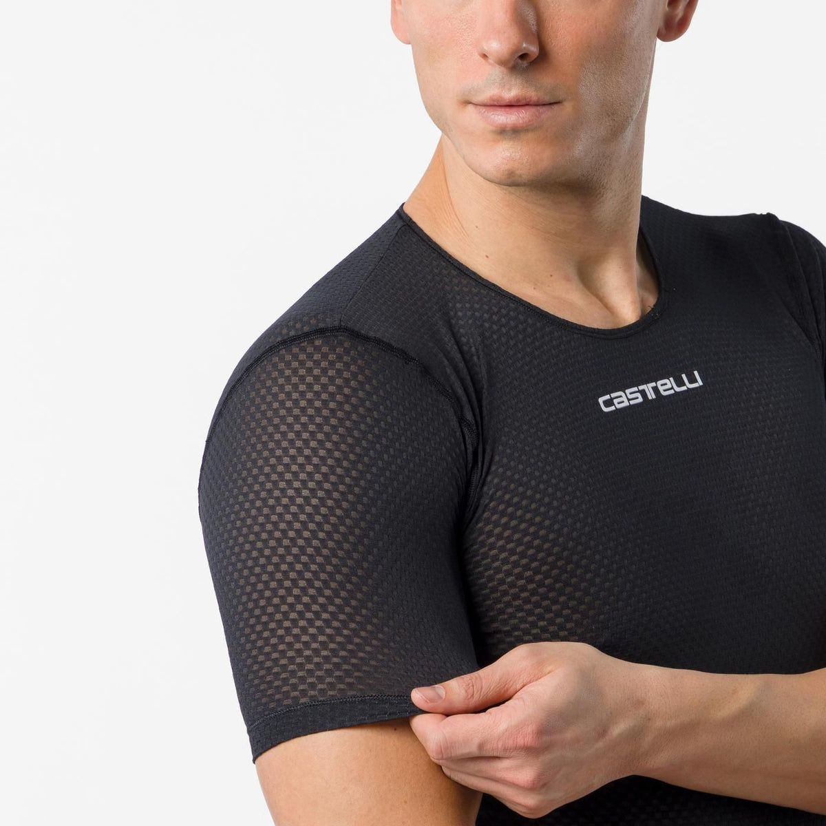 Spodní Prádlo CASTELLI PRO MESH 2.0 Krátký Rukáv Černý