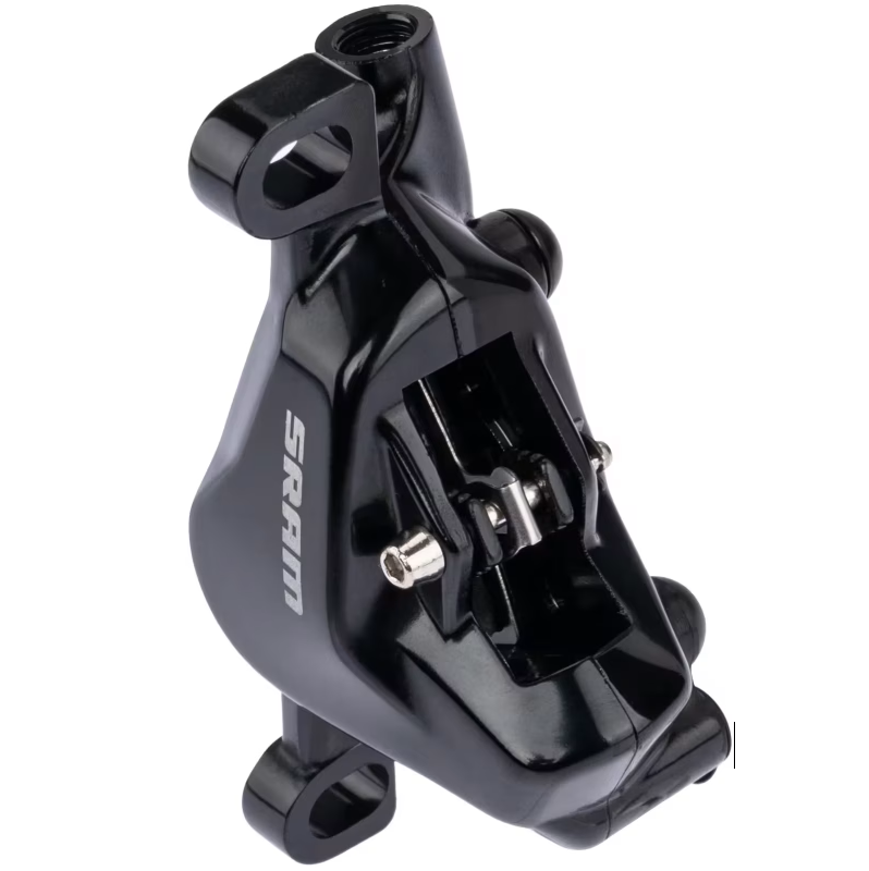 Čierny brzdový strmeň SRAM Post Mount s 2 piestami