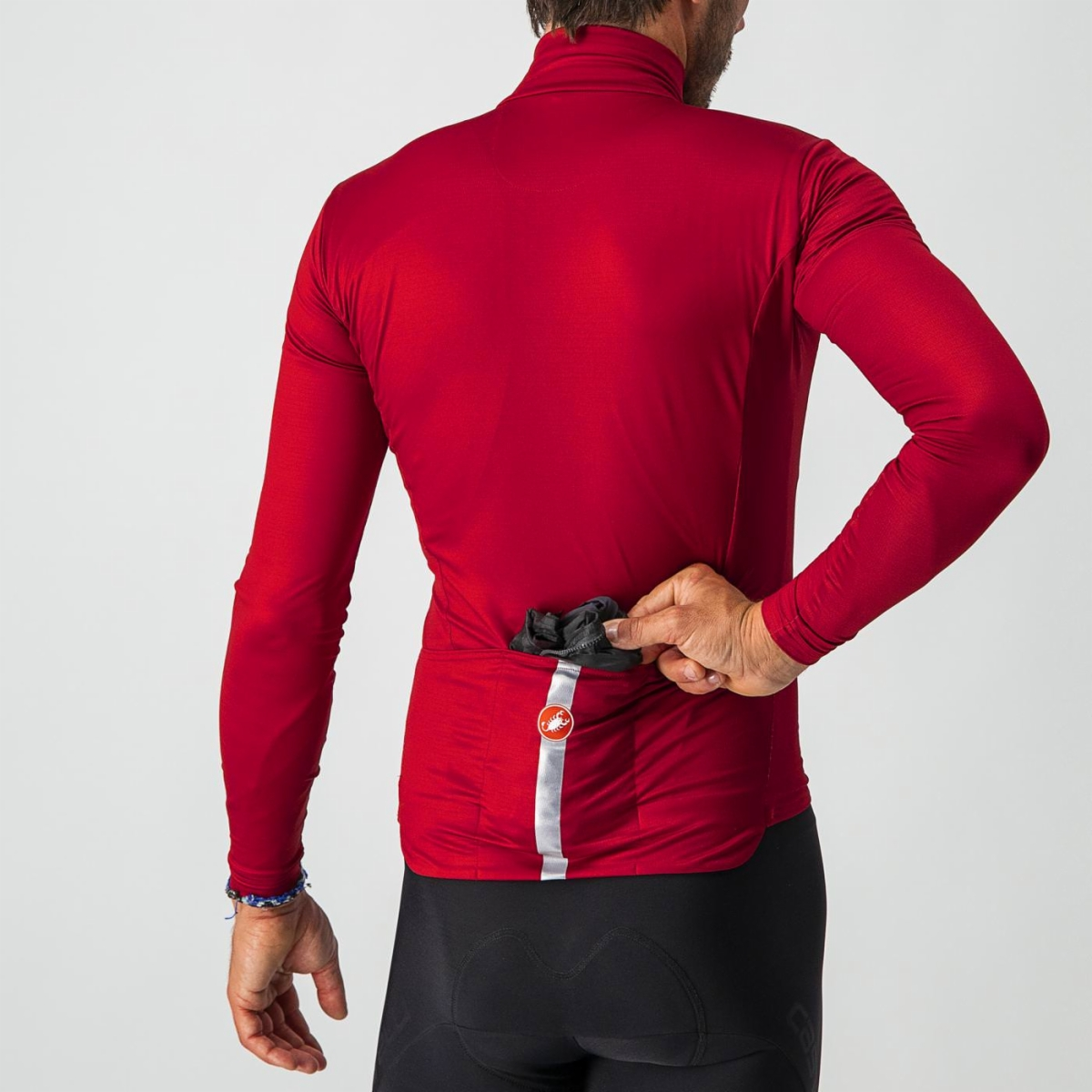 Veste CASTELLI SQUADRA STRETCH Noir/Gris