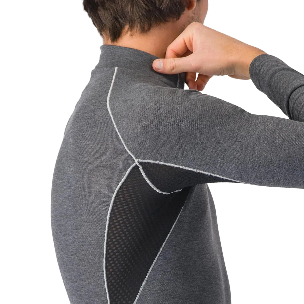 CASTELLI FLANDERS 2 Long Sleeve Base Layer Grey