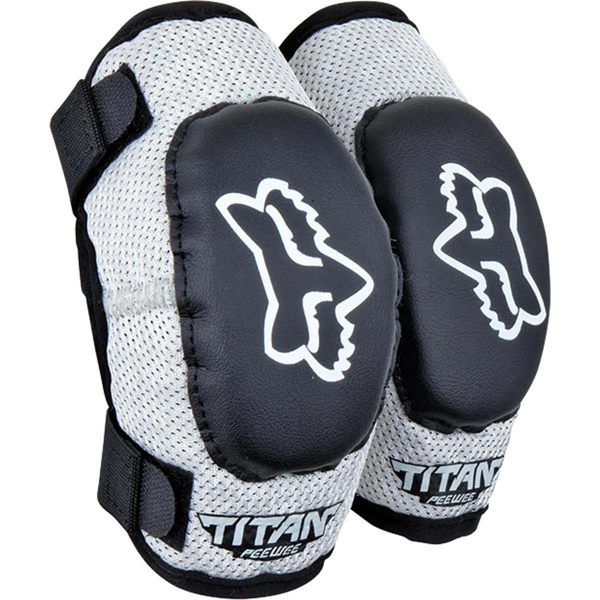 Gomitiere FOX PEEWEE TITAN Junior Nero/Argento
