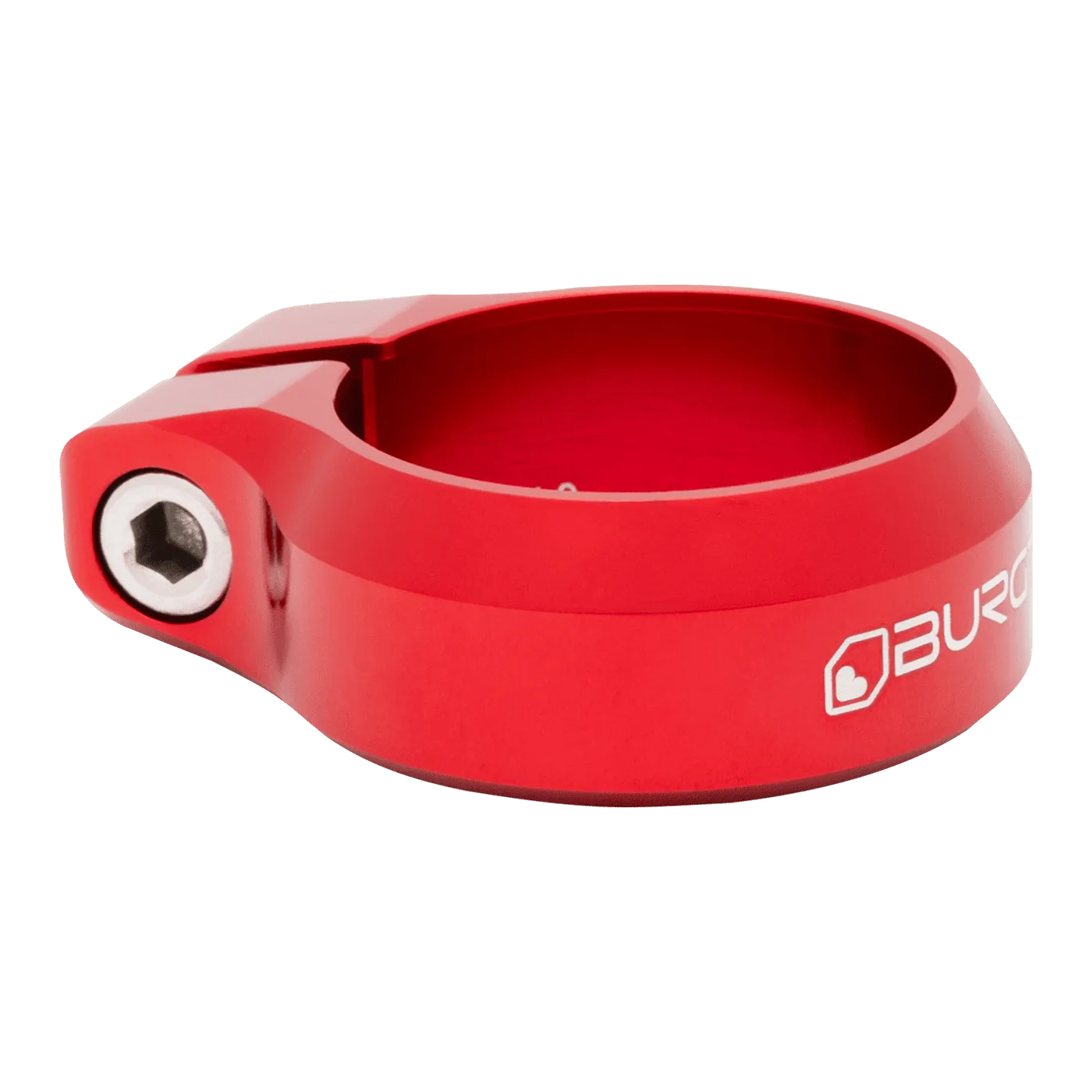 BURGTEC Abrazadera de Sillín Roja