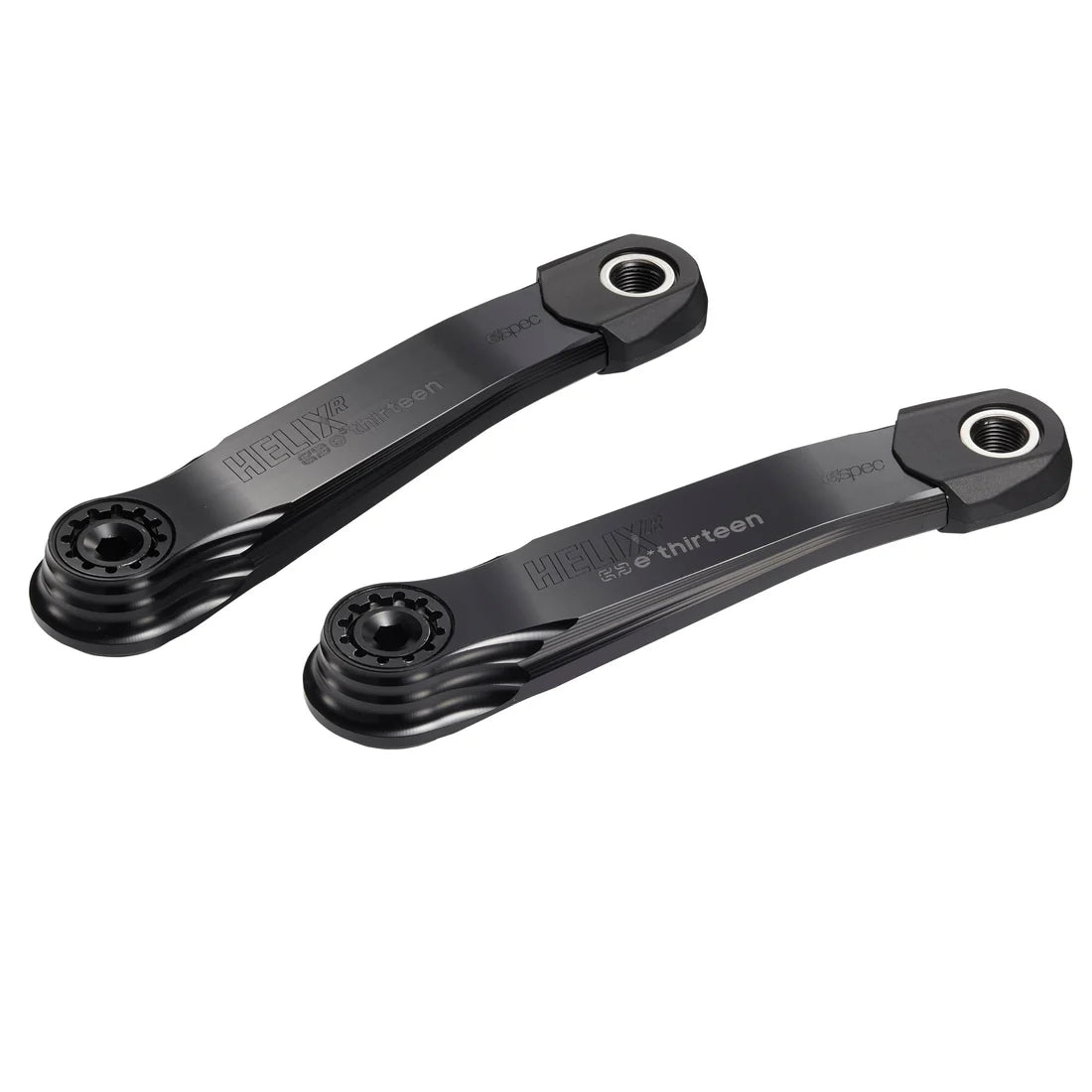 Manivelles VAE E.THIRTEEN E-SPEC HELIX RACE ALLOY pour moteur SRAM DUB Noir