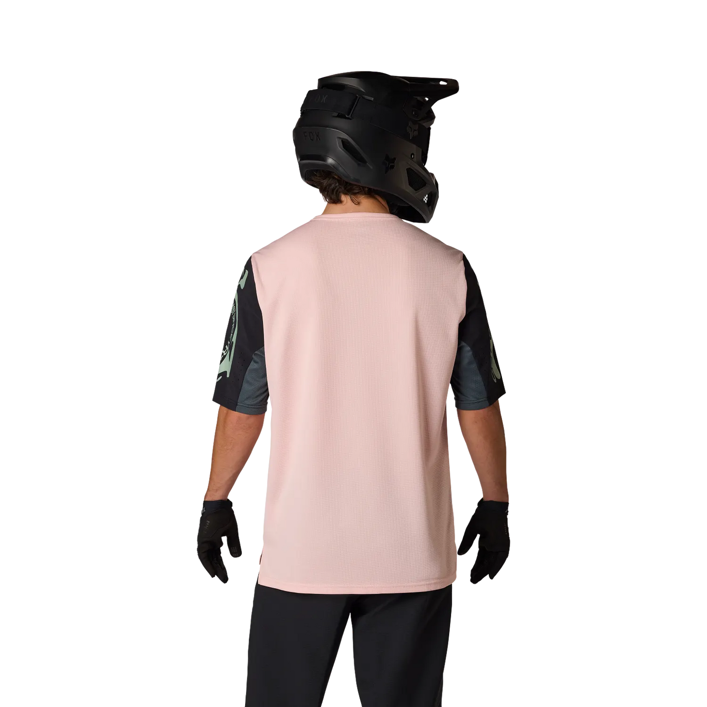 Maillot FOX DEFEND CREATION Manches Courtes Rose Blush