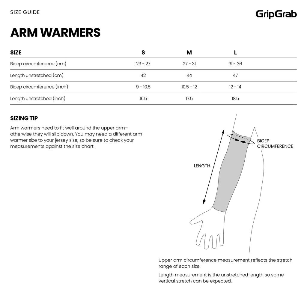 Manchettes GRIPGRAB UPF 50+ UV PROTECT Blanc