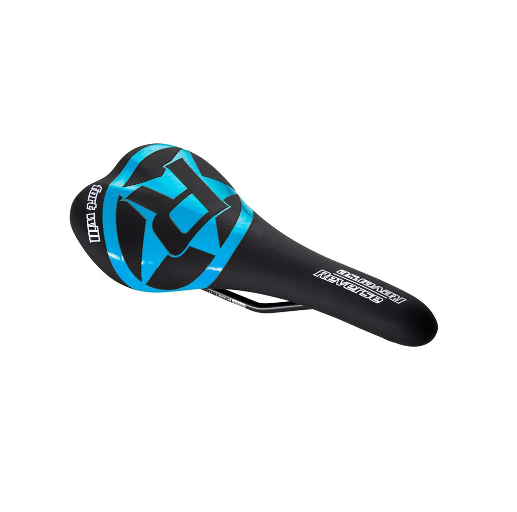 Sella REVERSE COMPONENTS FORT WILL STYLE Binari CrMo Nero/Blu