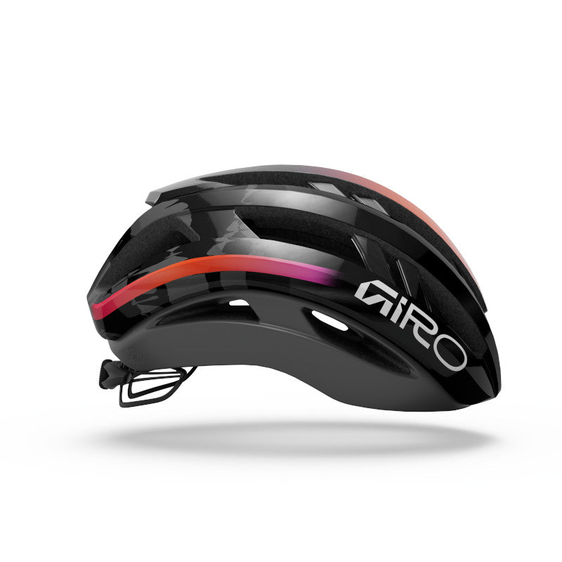Silniční přilba GIRO ARIES MIPS SPHERICAL SUNSET černá/oranžová