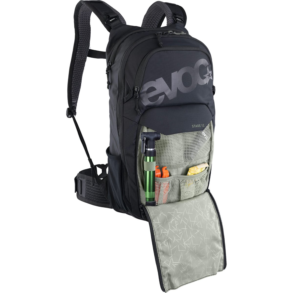 EVOC STAGE 12 L Ryggsäck Svart