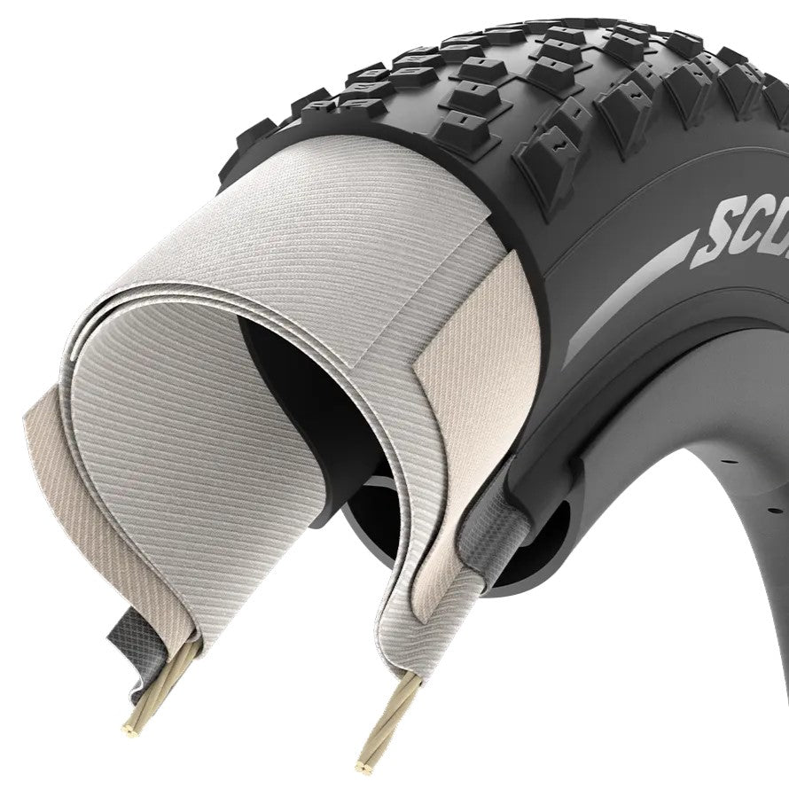 PIRELLI SCORPION XC RC 29x2.4 ProWall Tubeless Ready Soft Black/Red 4354200 däck