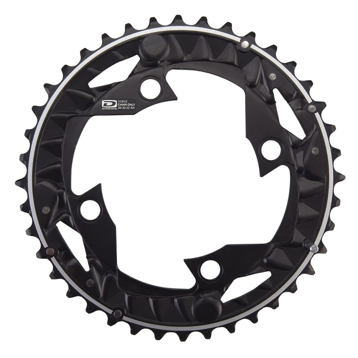 SHIMANO DEORE M612 10V Triplo 4 fori 96 mm Ingranaggio esterno