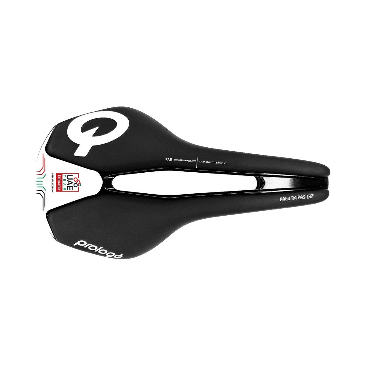 Sedlo PROLOGO NAGO R4 PAS 137mm Kolejnice Tirox Černá/Bílá UAE