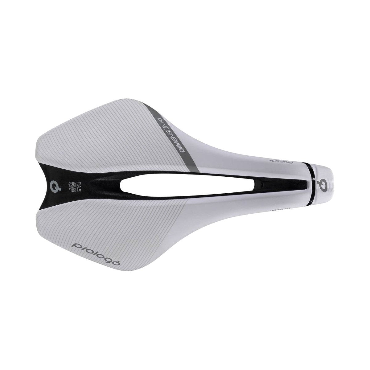 PROLOGO DIMENSION Carbon Rails Saddle 143mm width White