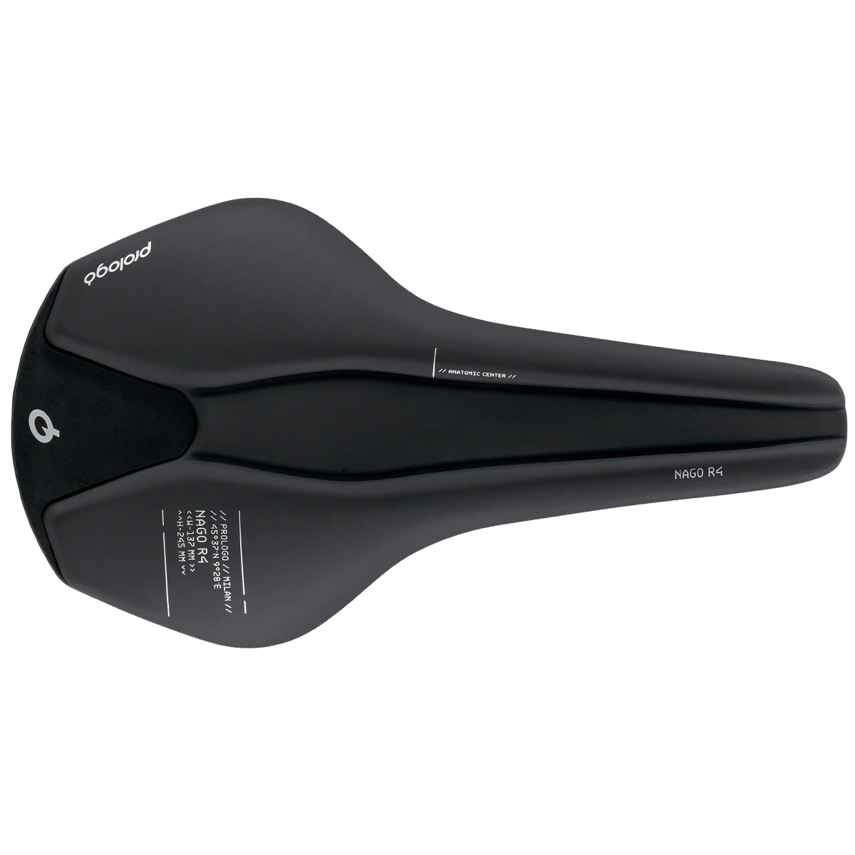 PROLOGO NAGO R4 147mm Width Carbon Rails Saddle Black