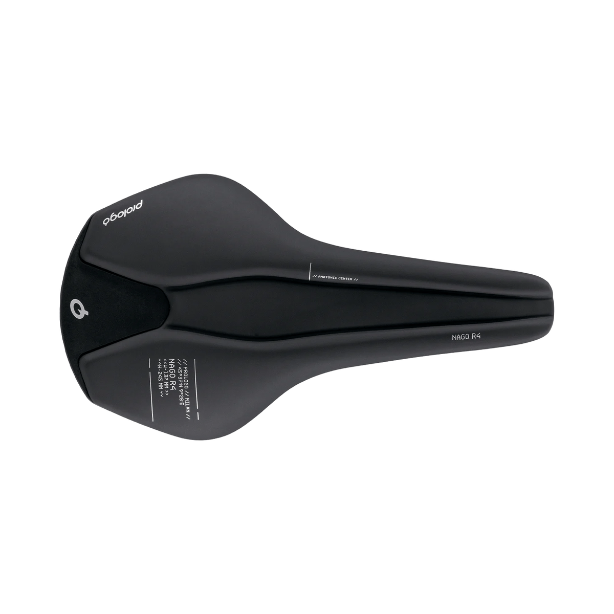 Sillín PROLOGO NAGO R4 Raíles Tirox anchura 147mm Negro
