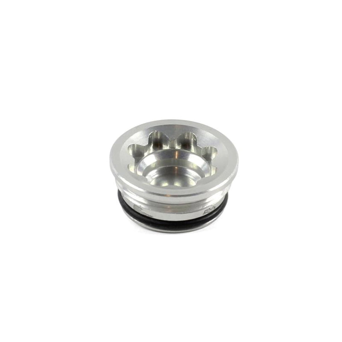 Borrhålslock för HOPE V4 SMALL / E4 Brake #HBSP302 Silver Matt