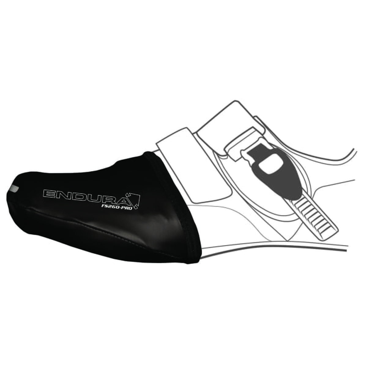 ENDURA FS260-PRO Copripunta nero