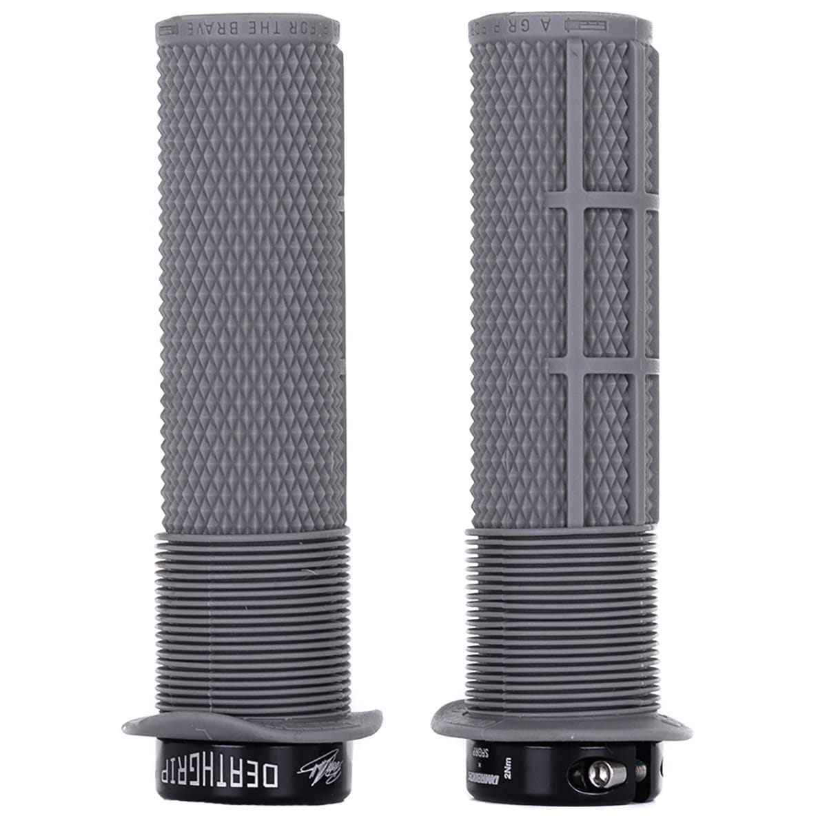 Chwyty DMR DEATHGRIP Flange Medium Lock-on Szary