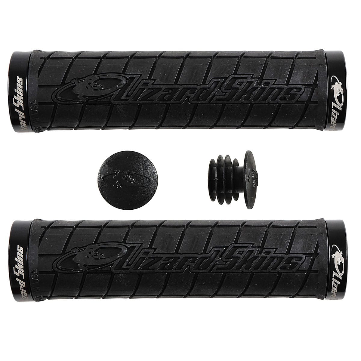 Grips LIZARD SKINS LOGO Lock-On Black