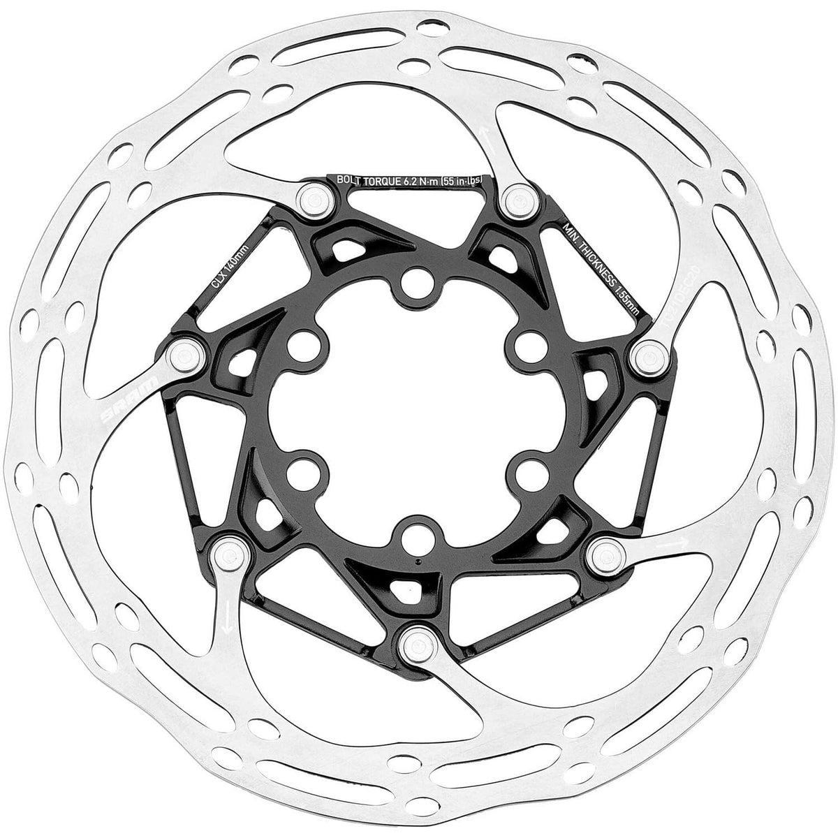 SRAM CENTERLINE X ROUNDED Diskas 6 Skylių