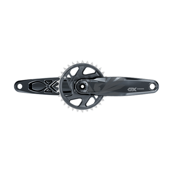 Mono Trapas 11/12V SRAM GX EAGLE FAT BIKE 5" DUB Grijs