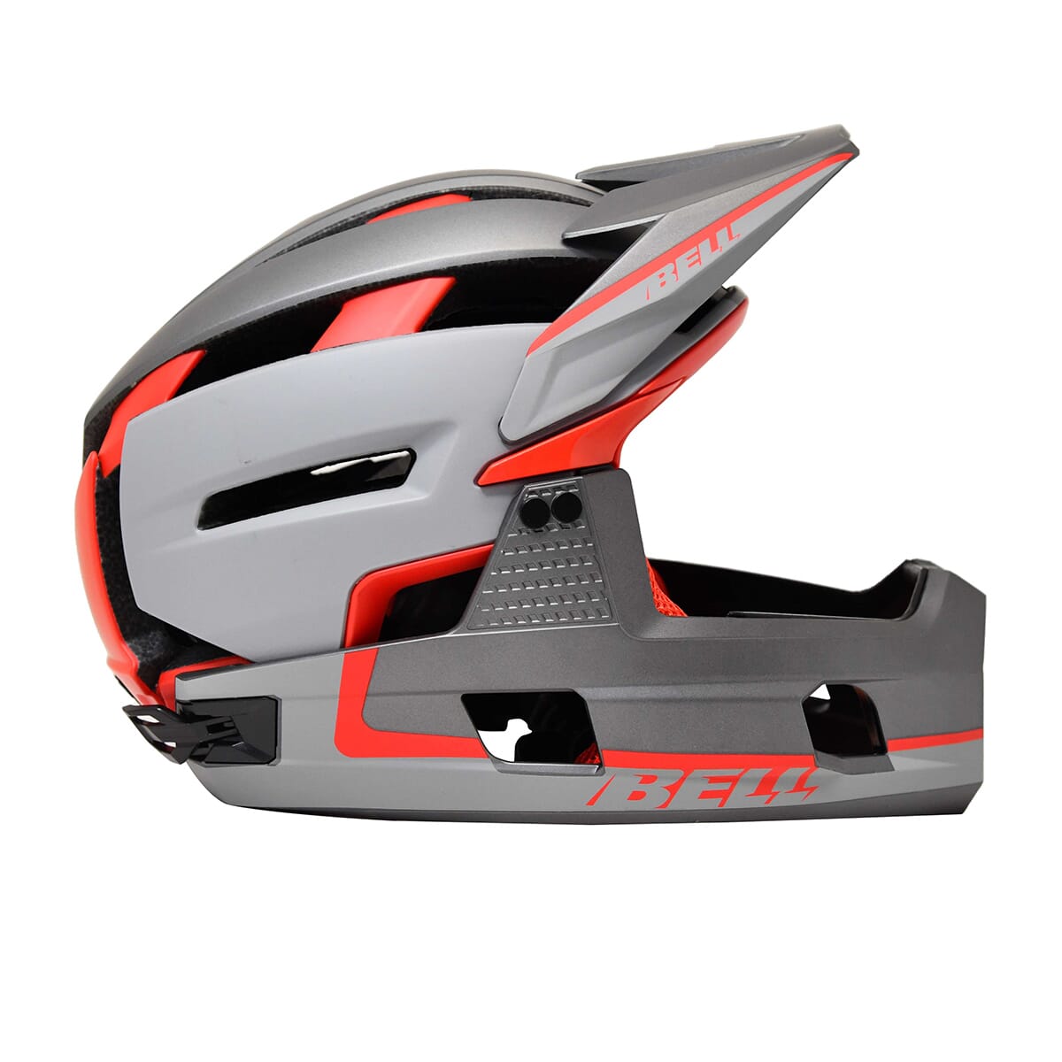 BELL SUPER AIR R MIPS Casco MTB Grigio/Rosso