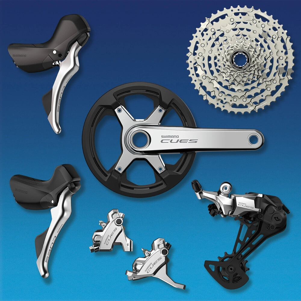 Zadní náboj SHIMANO FH-QC400 - Edice Polished Silver