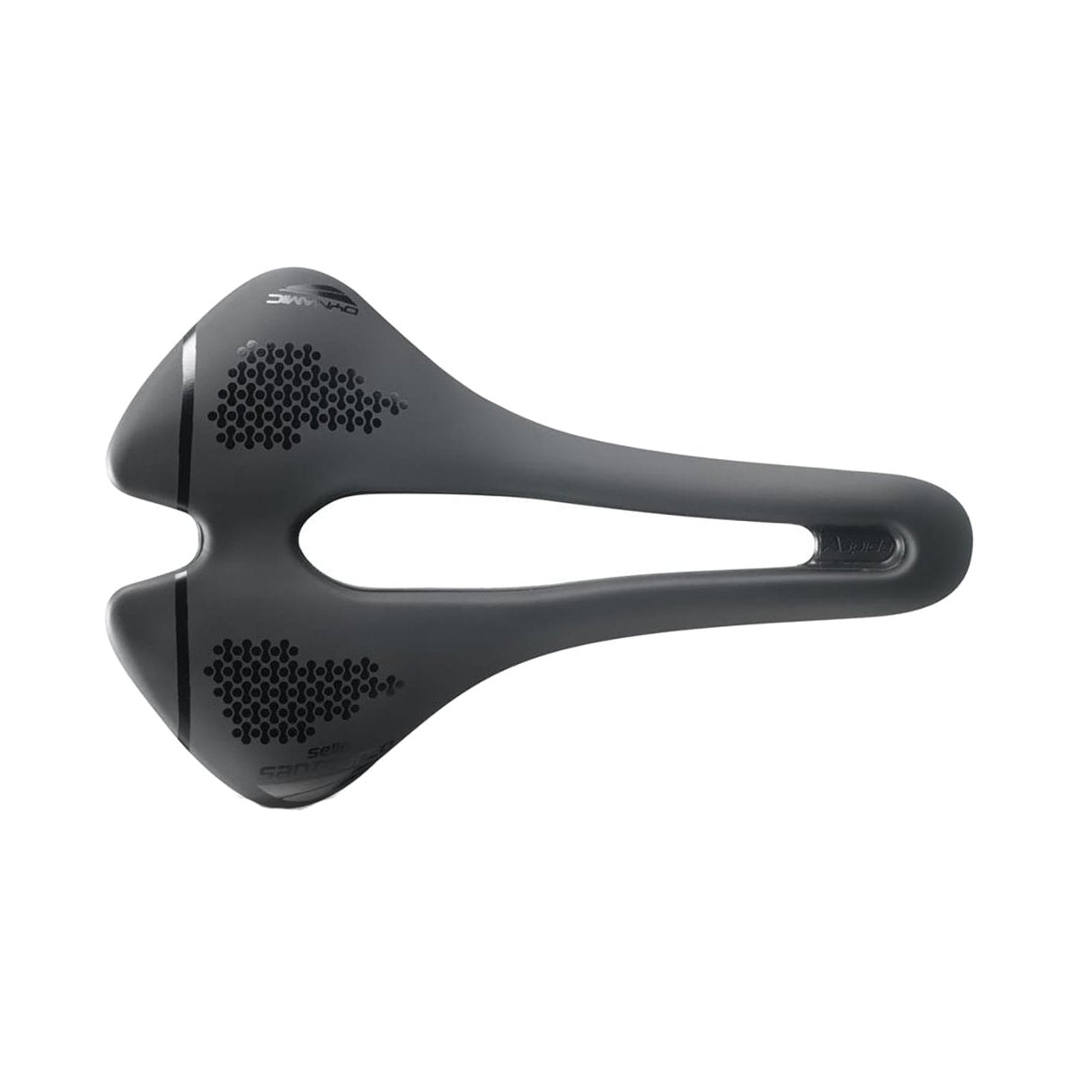 Saddle SELLE SAN MARCO ASPIDE SHORT OPEN-FIT DYNAMIC WIDE Manganese Rails