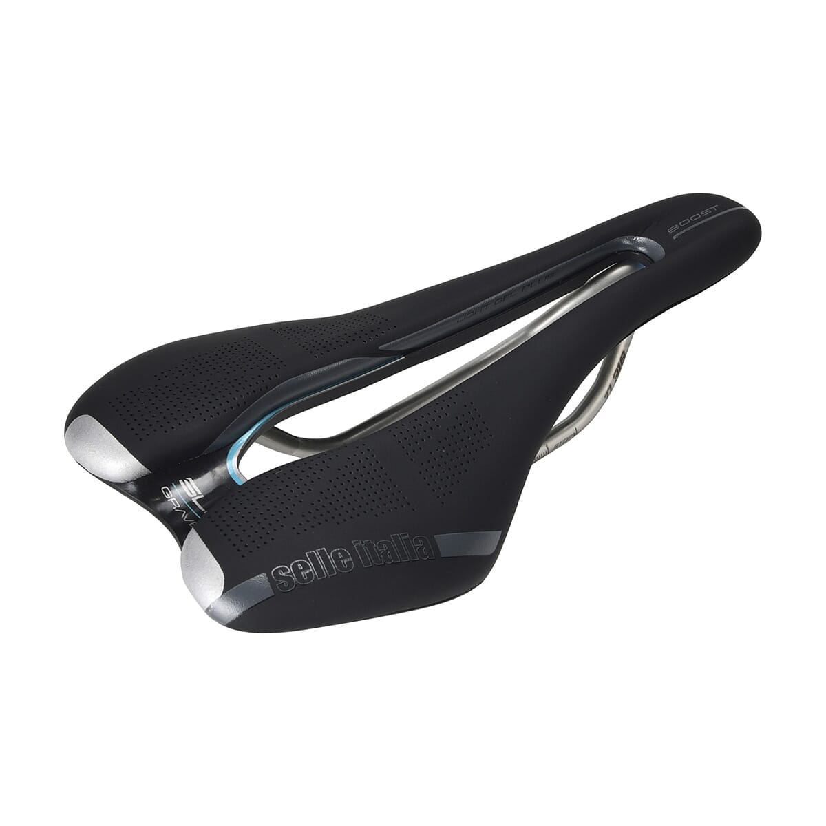 Saddle SELLE ITALIA SLR BOOST GRAVEL SUPERFLOW S Rails Ti316