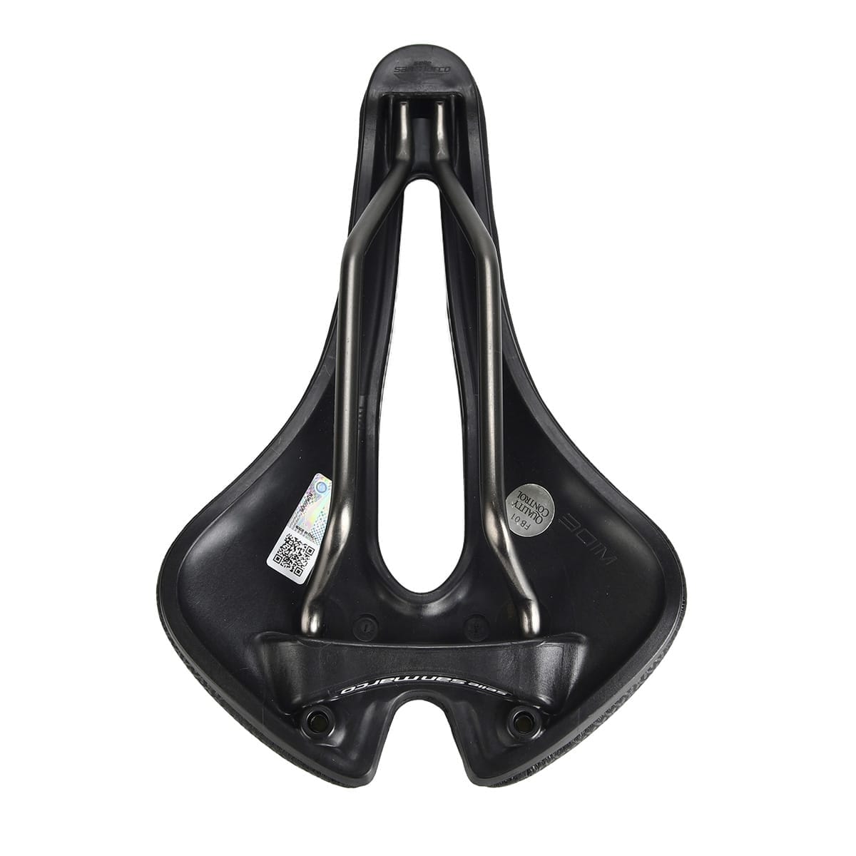 SADDLE SAN MARCO APSIDE SHORT SUPERCOMFORT OPEN-FIT RACING 149mm Rails Manganese