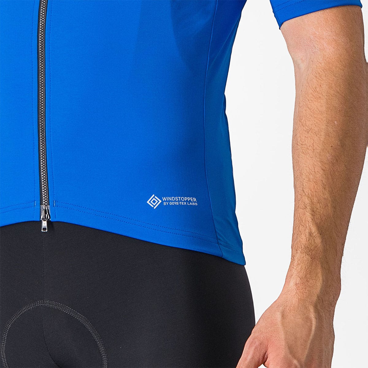 CASTELLI PERFETTO RoS 2 WIND -lyhythihainen pyöräilypaita sininen
