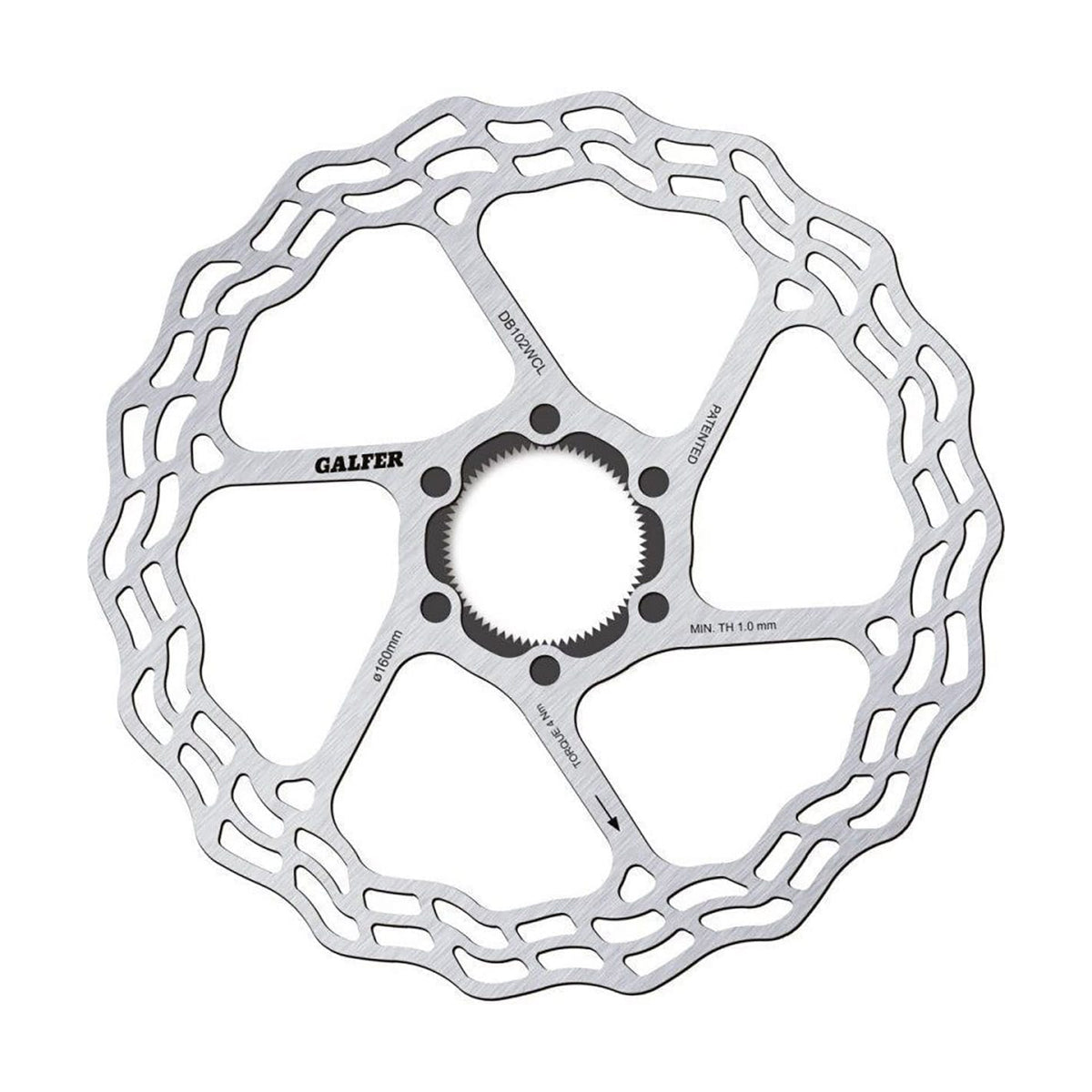 GALFER WAVE ROAD Center Lock Disc