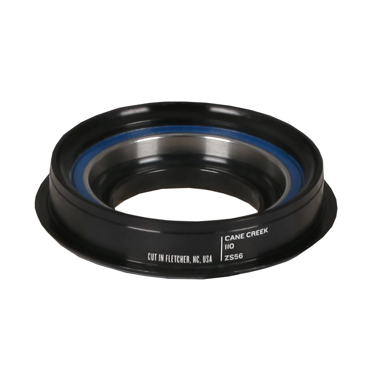 Lav kop til CANE CREEK 110 semi-integreret headset 1"1/8 ZS56 Reducer Sort