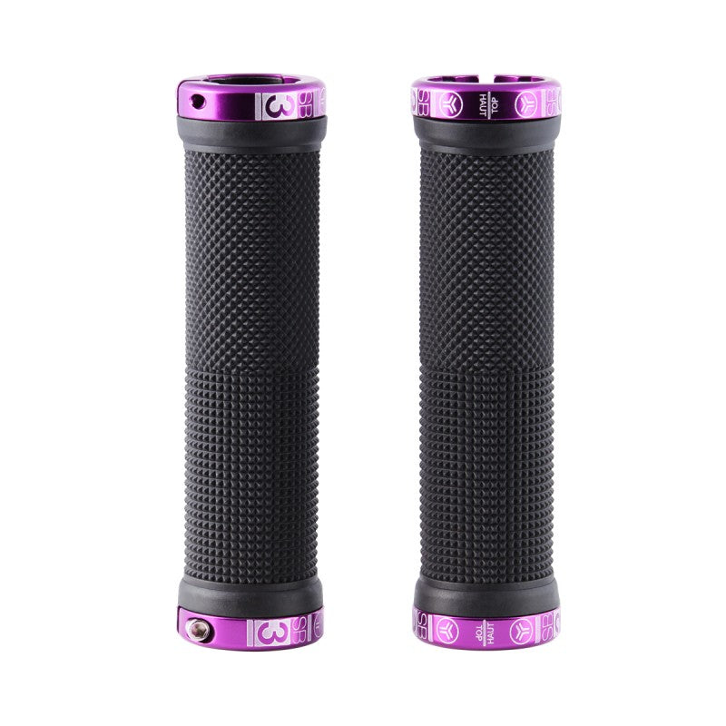 Grips SB3 KHEOPS Lock-On 129 mm Nero/Viola