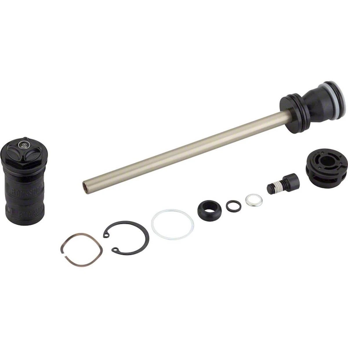 Pilnas ROCKSHOX SOLO AIR 100 mm pneumatinės spyruoklės komplektas, 27,5"/29" (su 2 Bottomless Tokens) #11.4018.010.120