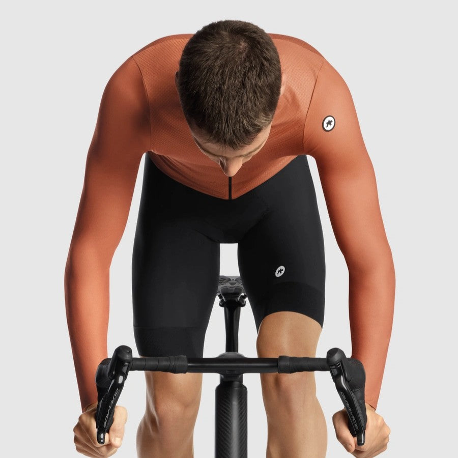 ASSOS MILLE GT S11 Långärmad rostbrun tröja
