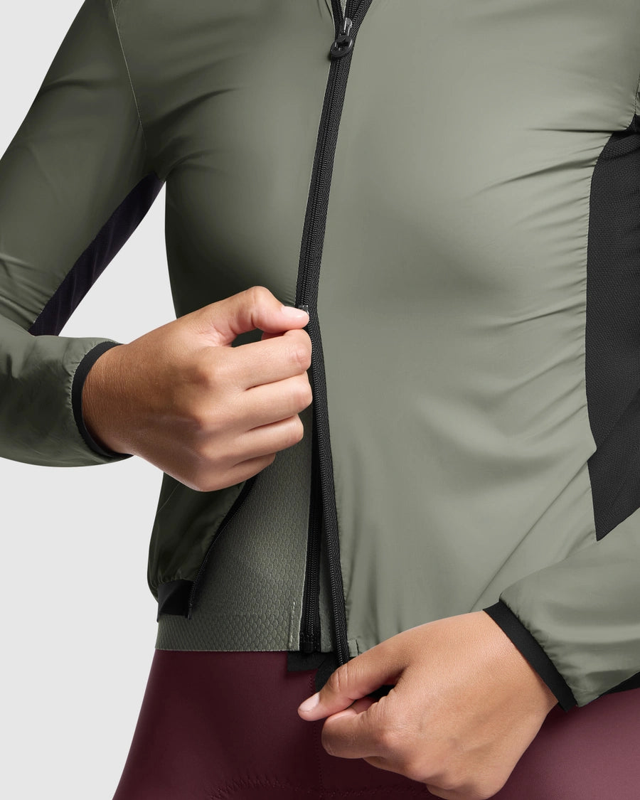 ASSOS UMA GT WIND S11 Giacca Donna Verde