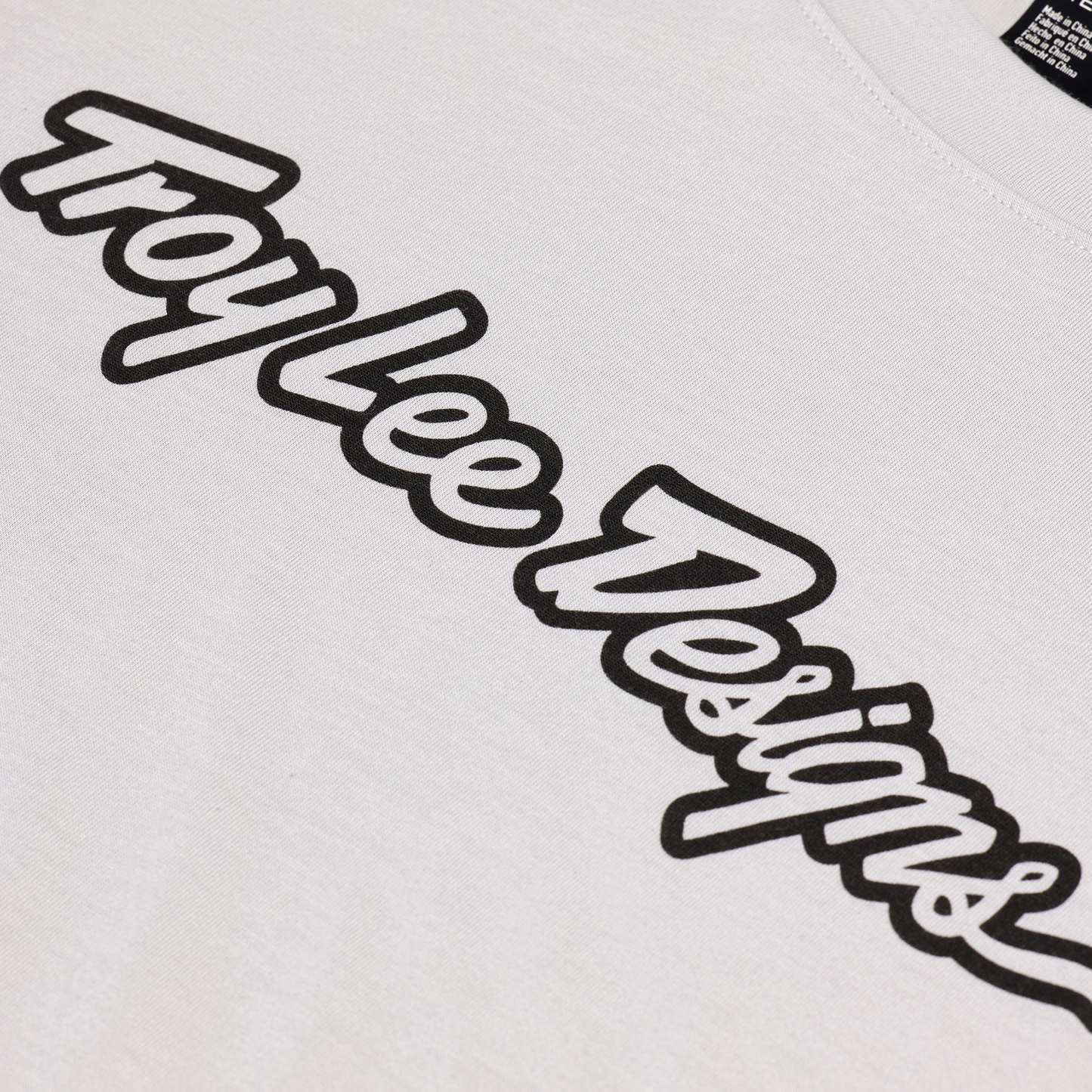 Maillot TROY LEE DESIGNS SKYLINE RIDE TEE SIGNATURE Manches Courtes Gris