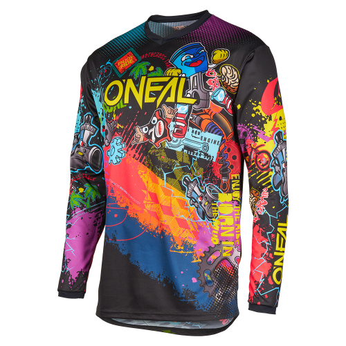 Maillot O'NEAL ELEMENT VIBRANT Manches Longues Junior Multicolore