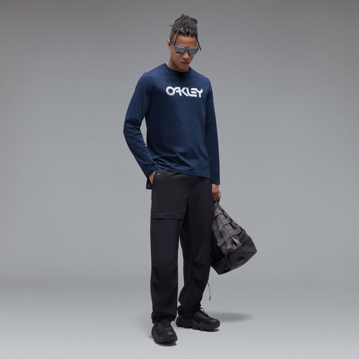 OAKLEY MARK II 2.0 langærmet T-shirt marineblå