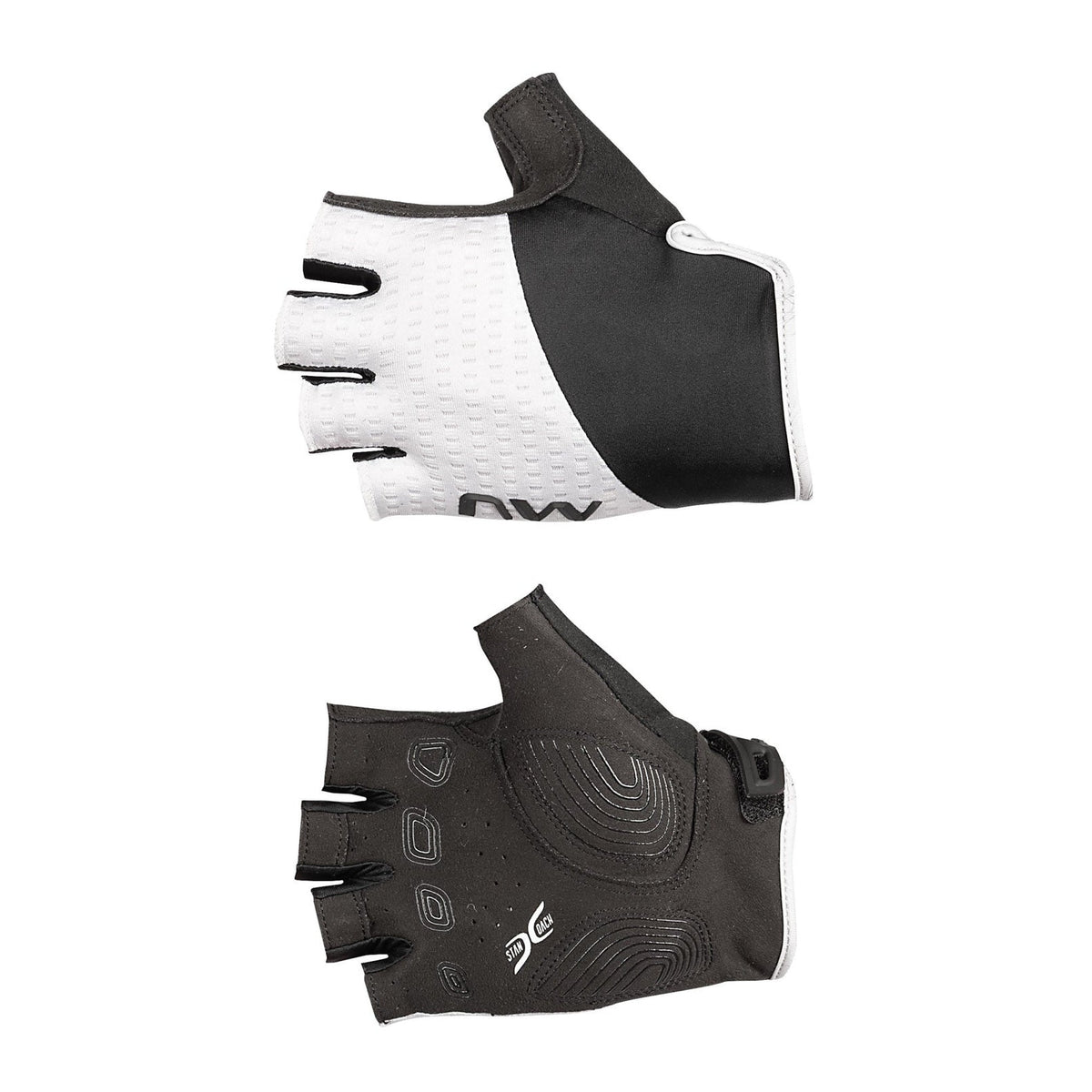NORTHWAVE FAST Lyhyet Hanskat Grey Light/Musta
