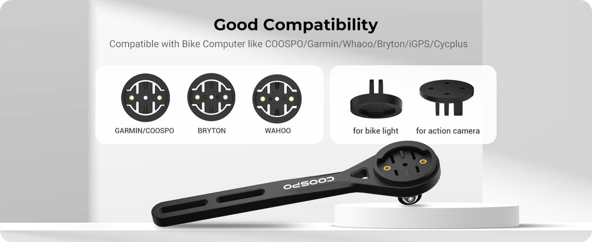 Fietscomputerhouder Geïntegreerd/Aero Stuur COOSPO MT6S