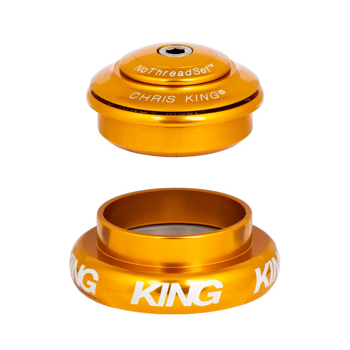 CHRIS KING INSET 8 1"1/8-1,5" ZS44/EC44 Gold Semi-Integrated/External Headset