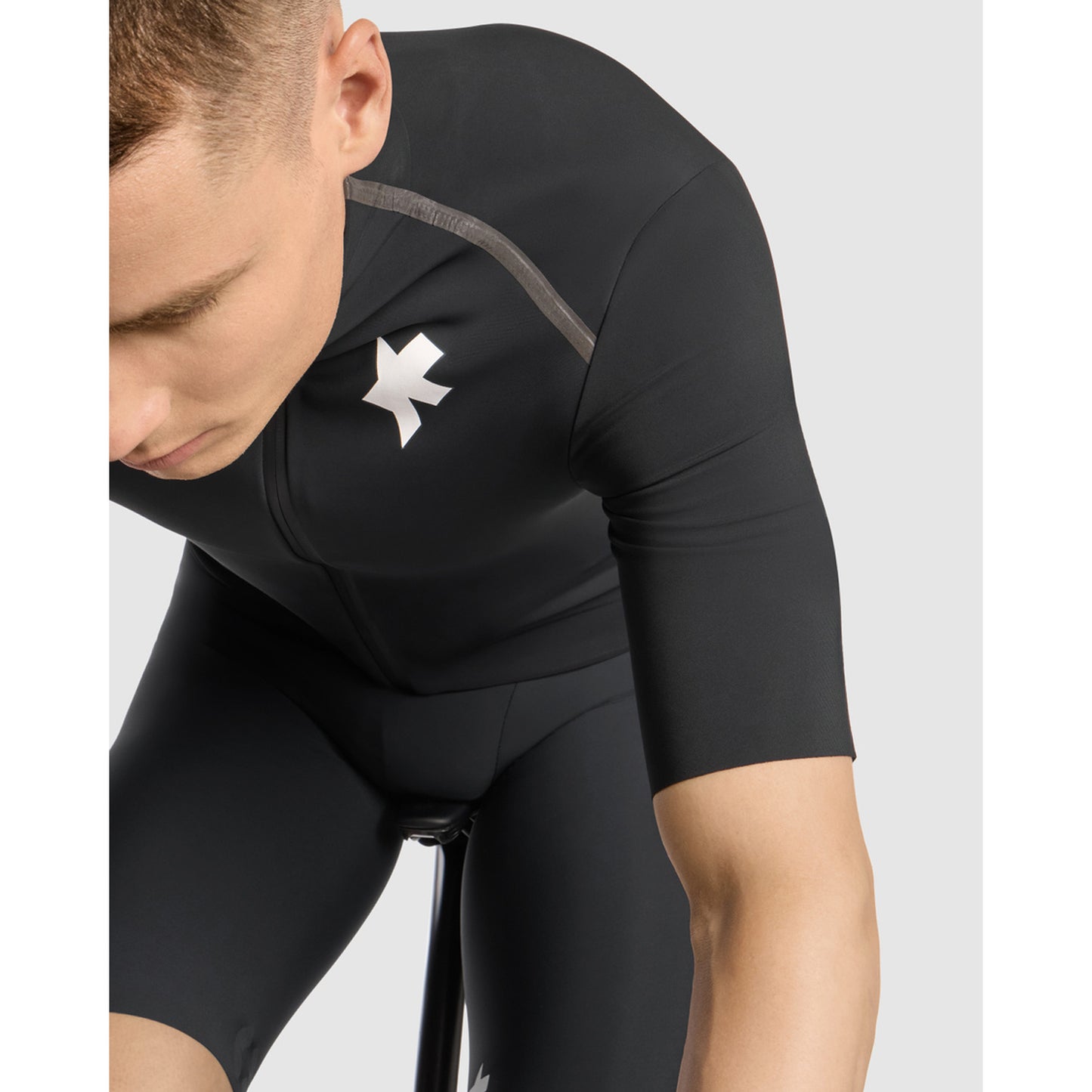 ASSOS EQUIPE R THERMO RAIN S11 Maglia a maniche corte nera