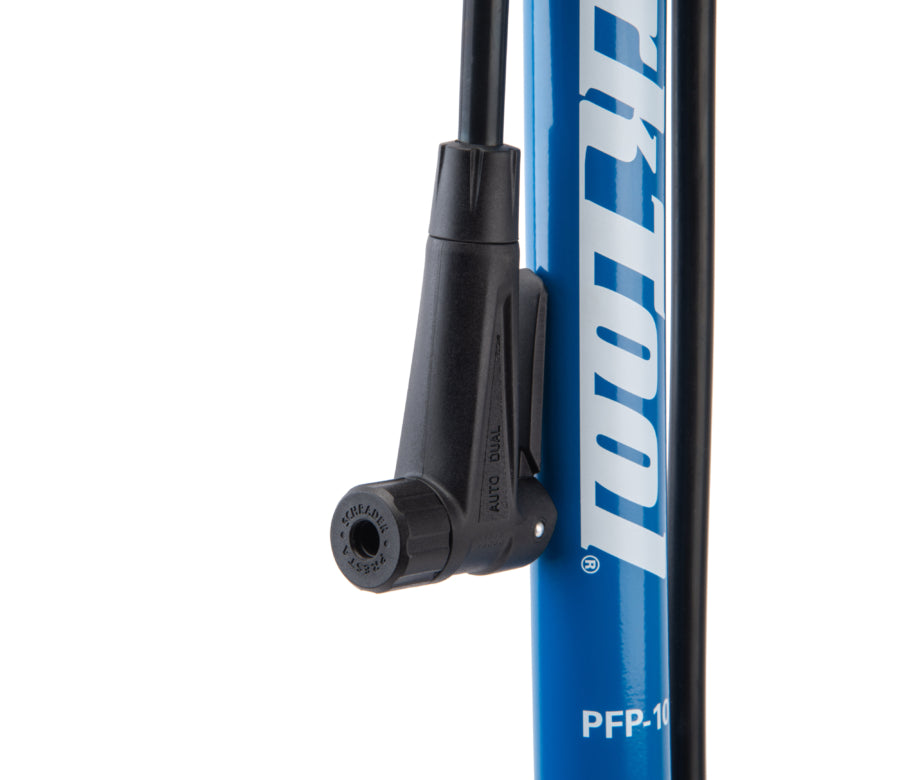 Park Tool PFP-10, univerzální uzamykatelná hlavice pumpy