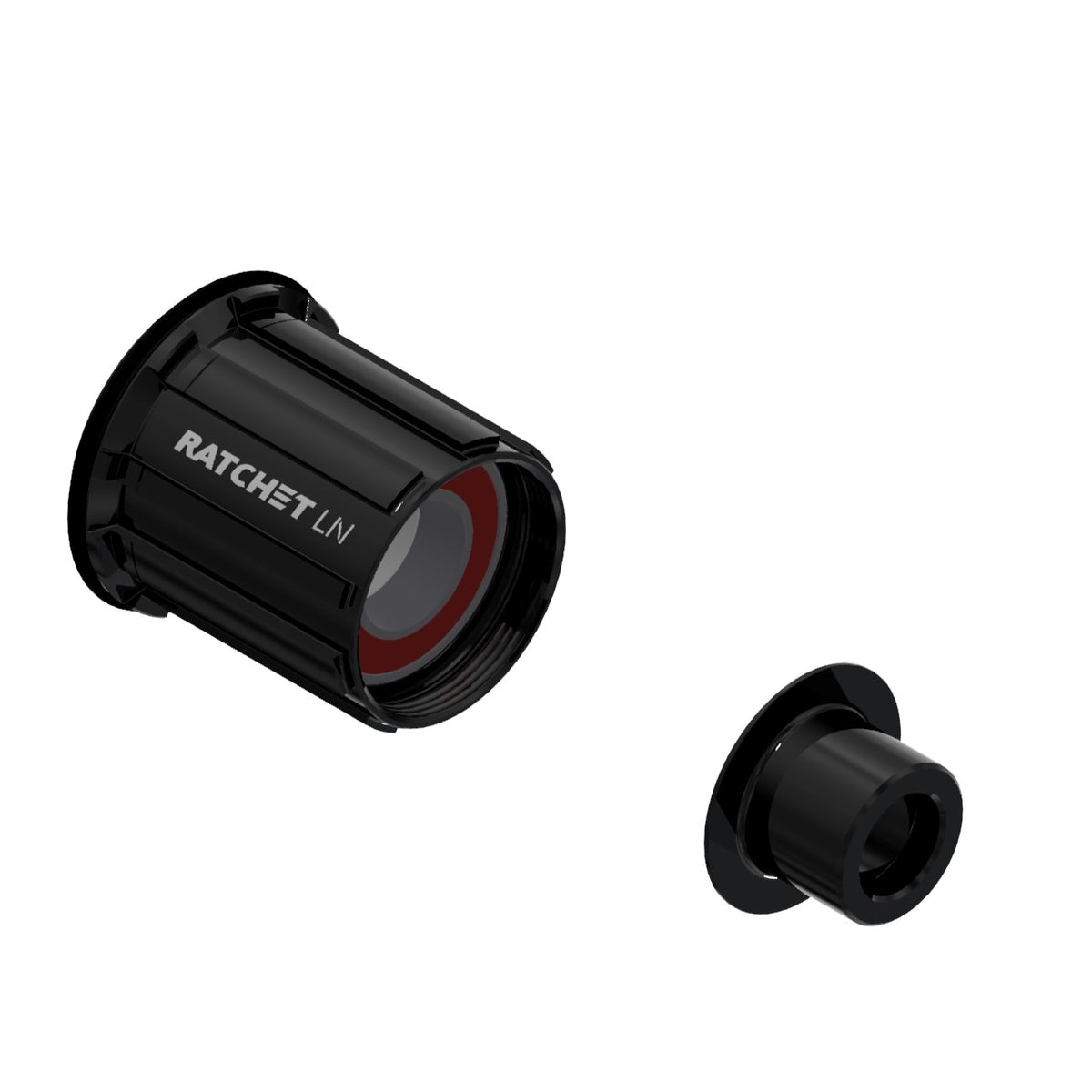DT SWISS Ratchet LN friløbsnav til Shimano HG, 12x142/148 mm aksel, aluminium