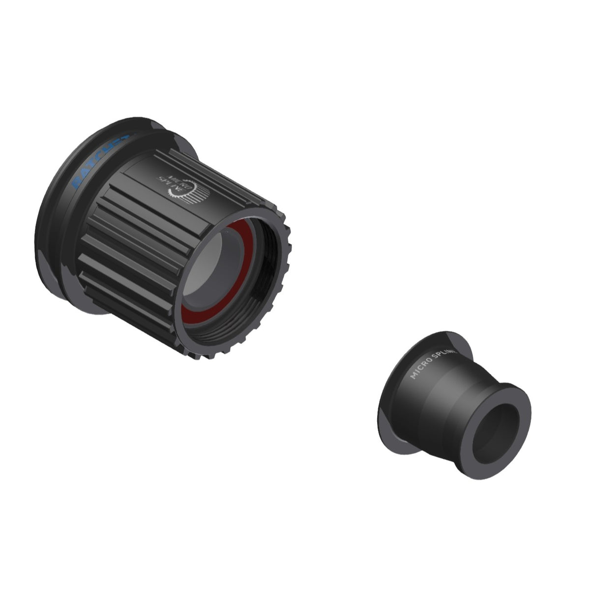 Oceľový orech DT SWISS Ratchet EXP Hybrid MTB pre Shimano Micro Spline, oska 12x142/148 mm