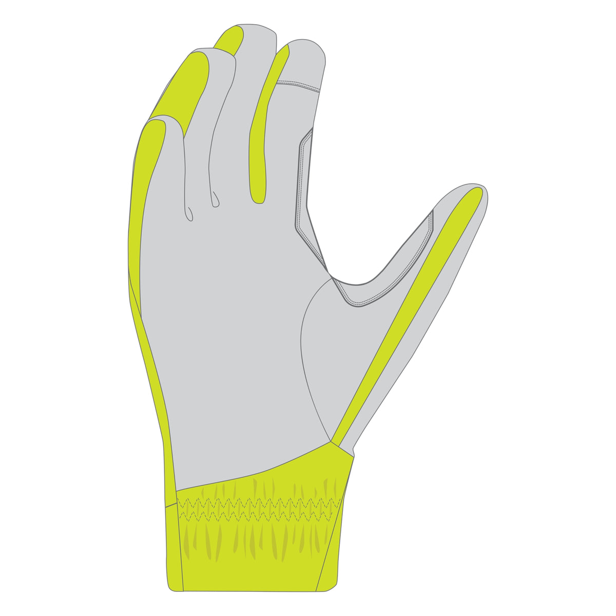 Handsker ENDURA LOOP WATERPROOF Gul