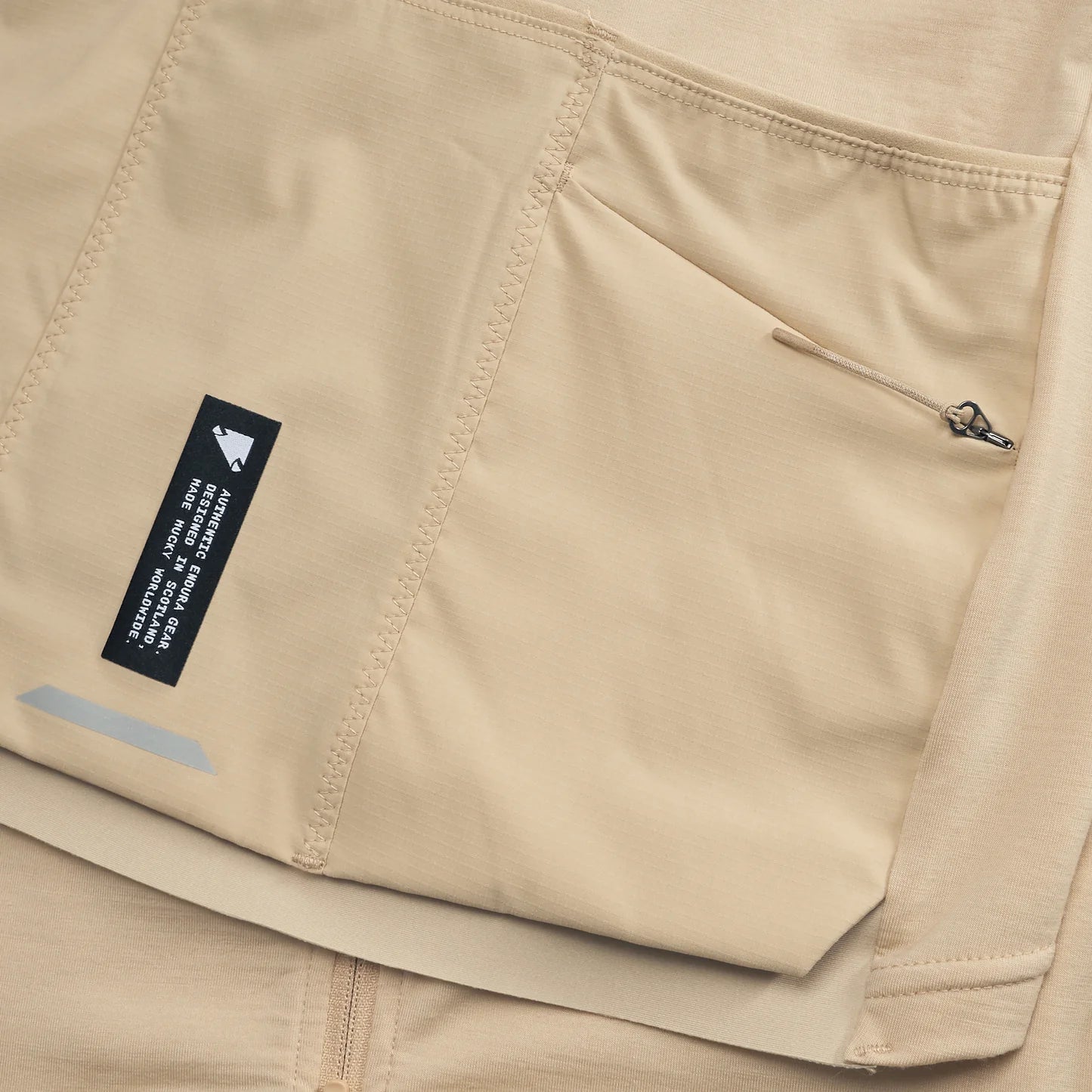 Maillot ENDURA ALLTRACK RIDE Manches Courtes Sand