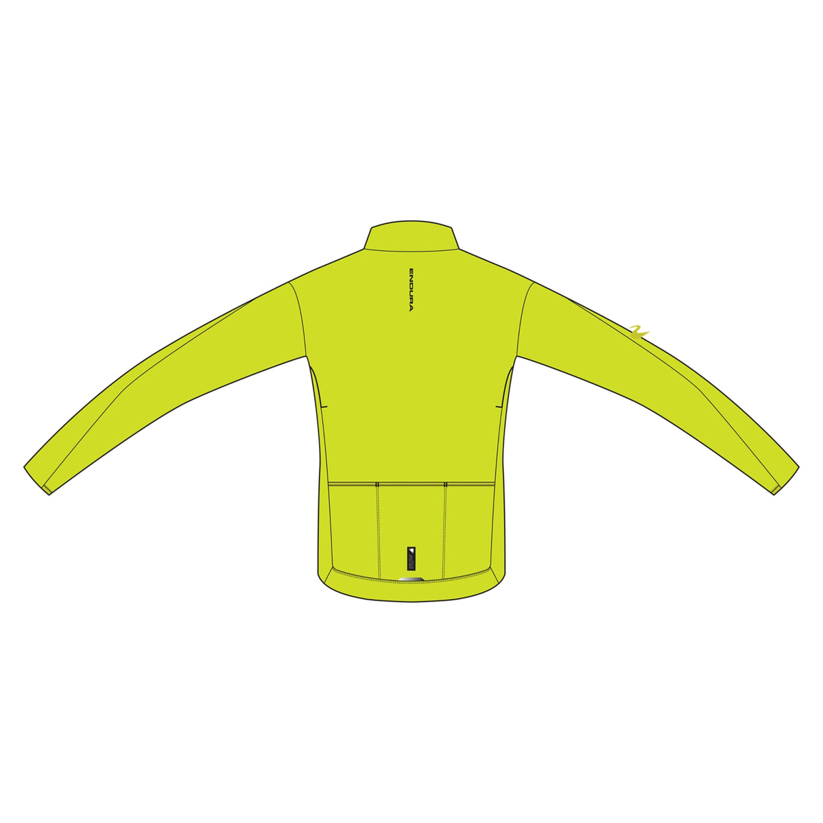 Bunda ENDURA ALLTRACK RACE WIND Žlutá